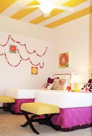 Painting the room with different or opposite colors will segment off portions of the room when viewing, making it feel smaller. Ceiling Paint Interior Finishing Design Ideas As Nice Budget Option