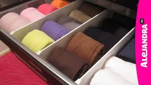 Learn more about storage ideas and storage organization with these creative and helpful suggestions from diy network. How To Organize Dresser Drawers Fold Underwear Bras And Socks Youtube