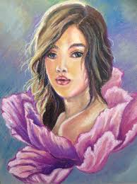 Oil pastel painting... 🥰 https://youtu.be/xk0W6qje14o