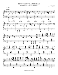 Pirates of the caribbean medley. Pirates Of Caribbean Performed By Jarrod Radnich Sheet Music For Piano Solo Musescore Com