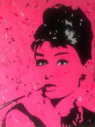 Hepburn ....audrey Hepburn, Breakfast at Tiffany's, Classic Hollywood, Fine  Art