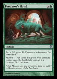 Mtg Magic Conspiracy Predator S Howl Nm M Magic The Gathering Cards The Gathering Magic Cards