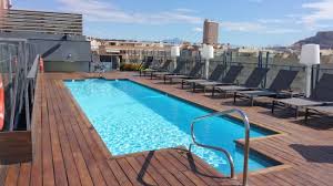 Guests can expect to find free wifi and tvs with digital channels. Pool Picture Of Ac Hotel Alicante Alicante Tripadvisor