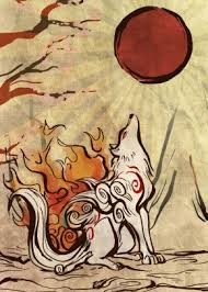 Okami Artwork Metal Poster Mcashe Art Displate In 2020 Art Japanese Art Okami