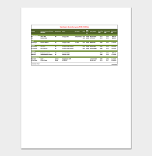 The physical asset tracking and management hosted sharepoint services application template helps teams in effectively managing this template allows an asset manager to approve or deny requests for new assets along with comments specifying why the proposal is approved or rejected. Asset Inventory Template 4 For Excel Pdf Format