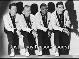 Sorry I Ran All The Way Home By The Impalas It Has The Lyrics On Screen So You Can Sing Along Note I Don T Oldies Music Music Memories Rhythm And