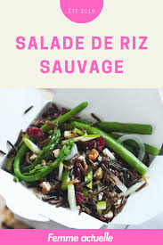 Salade De Riz Sauvage Salade De Riz Sauvage Salade De Riz Recettes De Cuisine