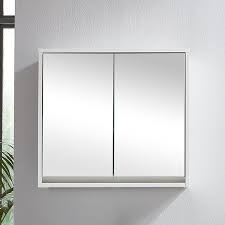 Basic Spiegelschrank 60 X 20 Cm Ohne Beleuchtung Weiss Bauhaus