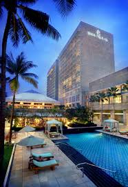 View From The Swimming Pool Four Seasons Jakarta Best Hotels Four Seasons Hotel Hotel Pool