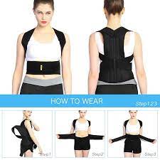 There are many types of back braces and how to where a lumbar back brace. Garosa Back Brace Posture Corrector Full Back Support Belts For Upper And Lower Back Pain Relief With Adjustable Soft Elastic Shoulder Straps Men Women Walmart Canada