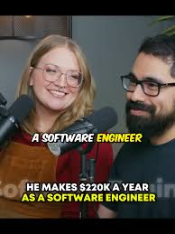 he makes $220k a year as a software engineer ! #finance #financetok  #financefreedom #financetiktok #calebhammer @Caleb Hammer