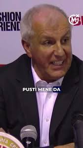 Trener Partizan Mozzart Beta održao je veoma žustru konferenciju za medije  posle poraza od Mege u polufinalu Superlige Srbije. #mozzart #mozzartsport  #partizan #zeljkoobradovic