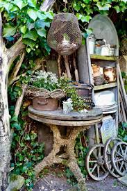 Fischreuse Vom Flohmarkt Garten Deko Gartengestaltung Ideen Und Antik Flohmarkt