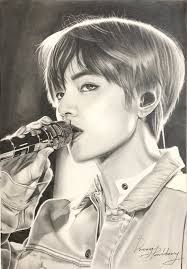 Dreaming Pencildrawing D Pencildrawing Twitter Bts Drawings Realistic Drawings Taehyung Fanart