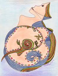 As a child, i was very enthusiastic about drawing rangolis during festivals. Earth In Harmony Drawing By Mukta Gupta