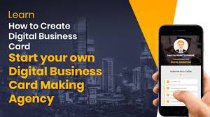 The app allows you to create multiple digital business cards for different purposes. Digital Visiting Card How To Make Digital Visiting Card Digital Business Cards Youtube