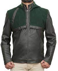 Stephen Amell Arrow Leather Jacket Stephen Amell Leather Jacket In Usa Uk Canada Germany France New York Los Angeles Chicago Houston Philadelphia Ph Leather Jacket Leather Jacket Men Leather Jacket Style