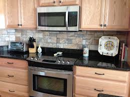 Kitchen Remodel American Woodmark Soft Close Cabinets Via Home Depot Backsplash From Lowes And Peacock Gold Granite H Kitchen Remodel Home Kitchens Kitchen