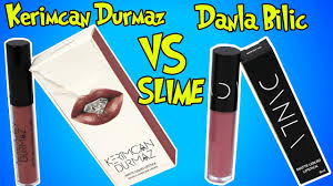 Kalıcı, kurutmayan, hafif yapısı ile. Danla Bilic Vs Kerimcan Durmaz Ruj Slime Challenge Mat Ruj Incelemesi Bidunya Oyuncak Youtube