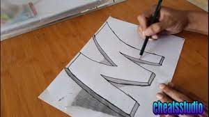 Maybe you would like to learn more about one of these? Belajar Menggambar Huruf 3d Youtube