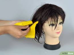 Use the wide tooth comb on curly hair, but brush on the straight wave hair. How To Protect And Care For A Wig 7 Steps With Pictures