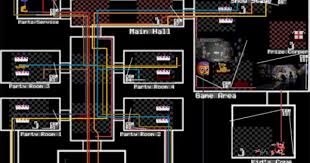If You Play Fnaf 2 Heres A Map With Legend And Animatronics Fnaf Five Night Five Nights At Freddy S
