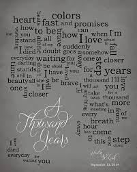 Personalized Word Art Wedding Song Lyrics A Thousand Years On Etsy 30 00 Personalized Word Art Words Wedding Song Lyrics