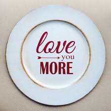 Valentine S Day Charger Plate Decoration Valentine Day Crafts Valentine S Day Diy Valentine Plates