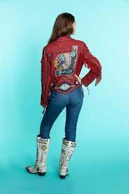 Double D Ranch Escalante Jacket In Red Pepper Dusty Diamonds Boutique Women Clothing Boutique Double D Ranch Fashion