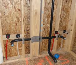 In this article, learn how to stop noisy pipes, keep your shower head running. Double Sink Rough In Terry Love Plumbing Advice Remodel Diy Professional Forum