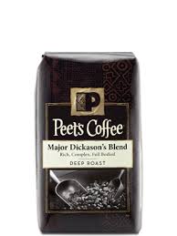 Major Dickason S Blend Peet S Coffee Tea Peets Coffee Blended Coffee Decaf Coffee