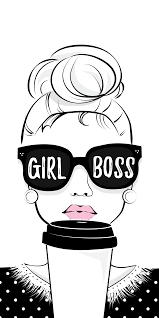 Who Are You I Am The Girlboss Cute Wallpapers Phone Wallpaper Iphone Wallpaper