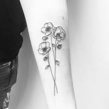 Anemone Flower Tattoo Black And White Pin By Eva Persoon On Tattoos Tattoos Silver Tattoo Flower Tattoos