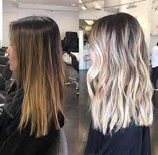 Before After To Blonde Bayalage Studentrate Trends Bayalage Blonde Studentrate Trends Before After To Hair Styles Balayage Hair Long Hair Styles