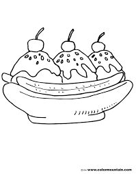 We have collected 39+ banana split coloring page images of various designs for you to color. Banana Split Coloring Sheet Create A Printout Or Activity Fruit Coloring Pages Turtle Coloring Pages Super Coloring Pages