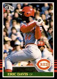 R on top eric davis back! How Eric The Red Conquered All Other 1985 Donruss Baseball Cards