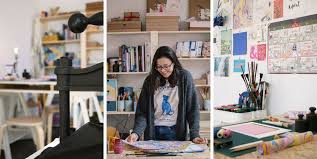 Back in the day when we had local scrapbook stores, i remember gathering there every friday night and sometimes on weekends for craft nights. Indigo Craft Room Bookbinding Paper Studio Shop Workshops