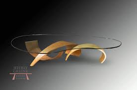 Besides good quality brands, you'll also find plenty of discounts when you shop for glass coffee table during big sales. Ichthys Kidney Shaped Glass Top Coffee Table Jeffrey Greene Jeffrey Greene