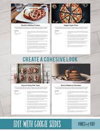 Printable Recipe Template 8 5x11 Instant Download Google Etsy In 2020 Recipe Template Food Printables Recipe Book Templates