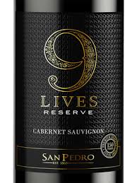 The 14 hands cabernet sauvignon is a rich, juicy red that features aromas of dark cherry, black currant, coffee and subtle hints of spice. San Pedro 9 Lives Reserve Cabernet Sauvignon Vivino