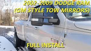 We did not find results for: Full Tow Mirror Install 2002 2009 Dodge Ram 2015 Style Gm Tow Mirrors Boost Auto Parts Youtube