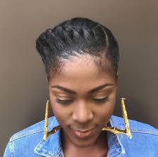35 Natural Braided Hairstyles Without Weave Natural Braided Hairstyles Hair Styles Braided Hairstyles