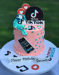 Birthday cake designs for kids. Tiktok Birthday Cake Cool Birthday Cakes Cute Birthday Cakes Birthday Cake Girls