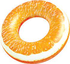Realprint Orange Pool Tube Pool Tube Orange Orange Fruit