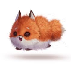 Greatbigcanvas.com has been visited by 100k+ users in the past month Chibi Cute Baby Arctic Fox Novocom Top