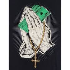 With faith, god will provide. Shirts Praying Hands Money Cash Rosary Tshirt Tee Poshmark