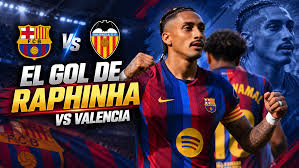 VIDEO: así fue el gol de Raphinha para la goleada del Barcelona ante Valencia