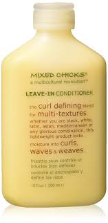 The combination of these ingredients provides a lasting hydration effect on the hair, repairs, and moisturizes the hair cuticle from within. Amazon Com Mixed Chicks Curl Defining Frizz Eliminating Leave In Conditioner 10 Fl Oz Health Personal Care