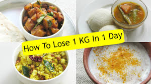 how to lose weight 1 kg in 1 day diet plan to lose weight fast 1 kg in a day indian meal plan