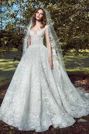 Zuhair Murad Bridal Fall 2019 Collection Runway Looks Beauty Models And Reviews Zuhair Murad Bridal Wedding Dresses Lace Ballgown Ball Gown Wedding Dress